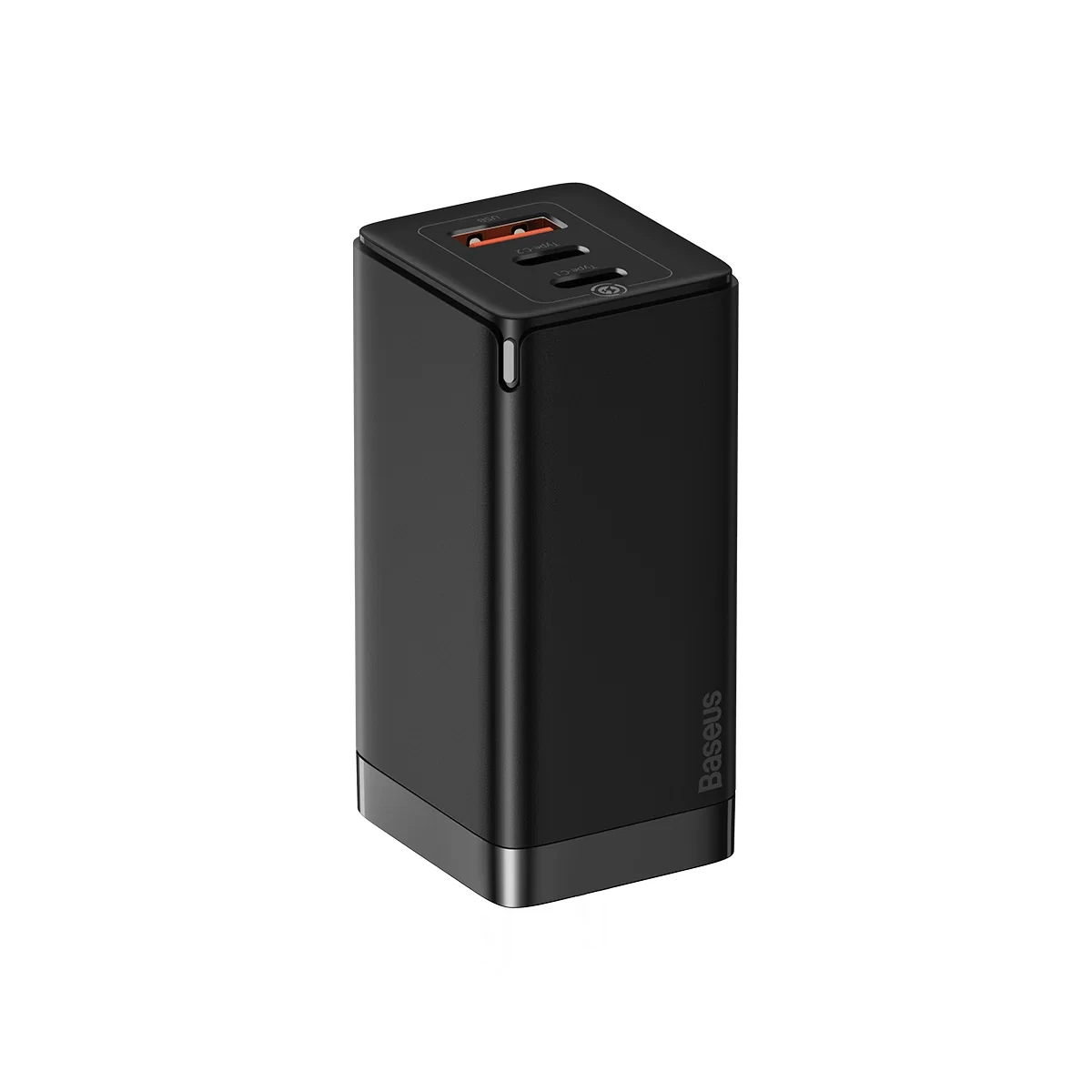 Foto real de Baseus GaN2 Pro Carregador 65W com Cabo 100W