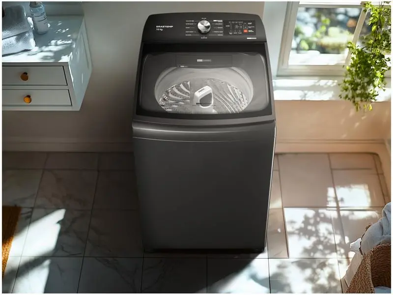 Foto real de Máquina de Lavar Brastemp BWY16A9 Flex Wash 16 kg