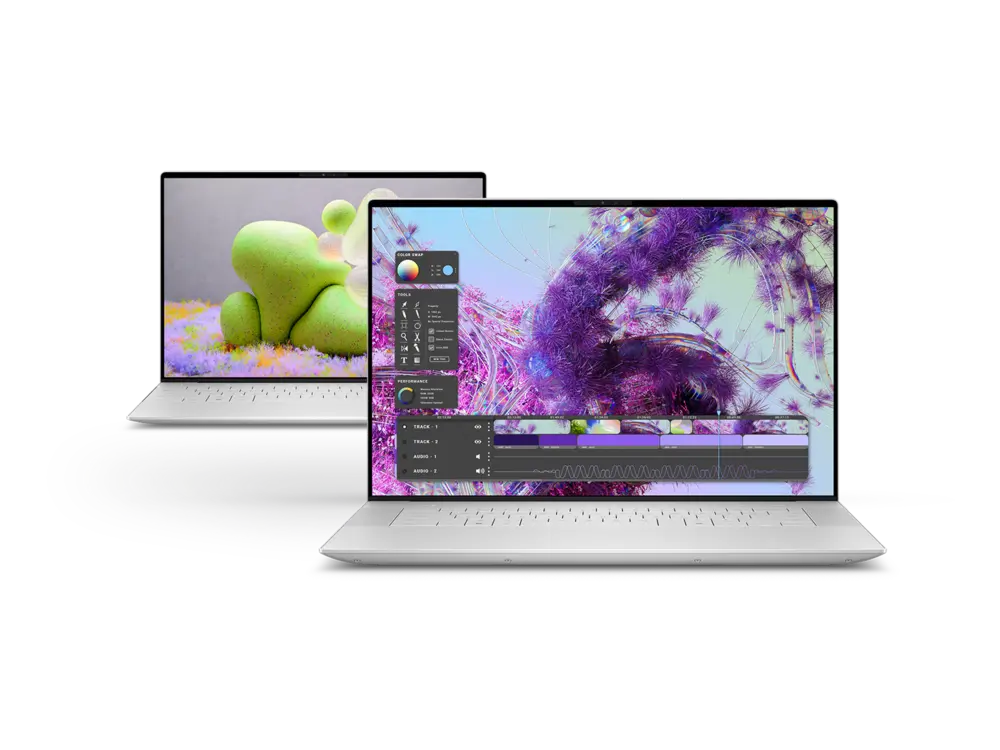 Foto real de Dell XPS 13 Intel Core Ultra 7