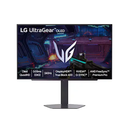 Foto real de LG OLED UltraGear 27GX704A-B