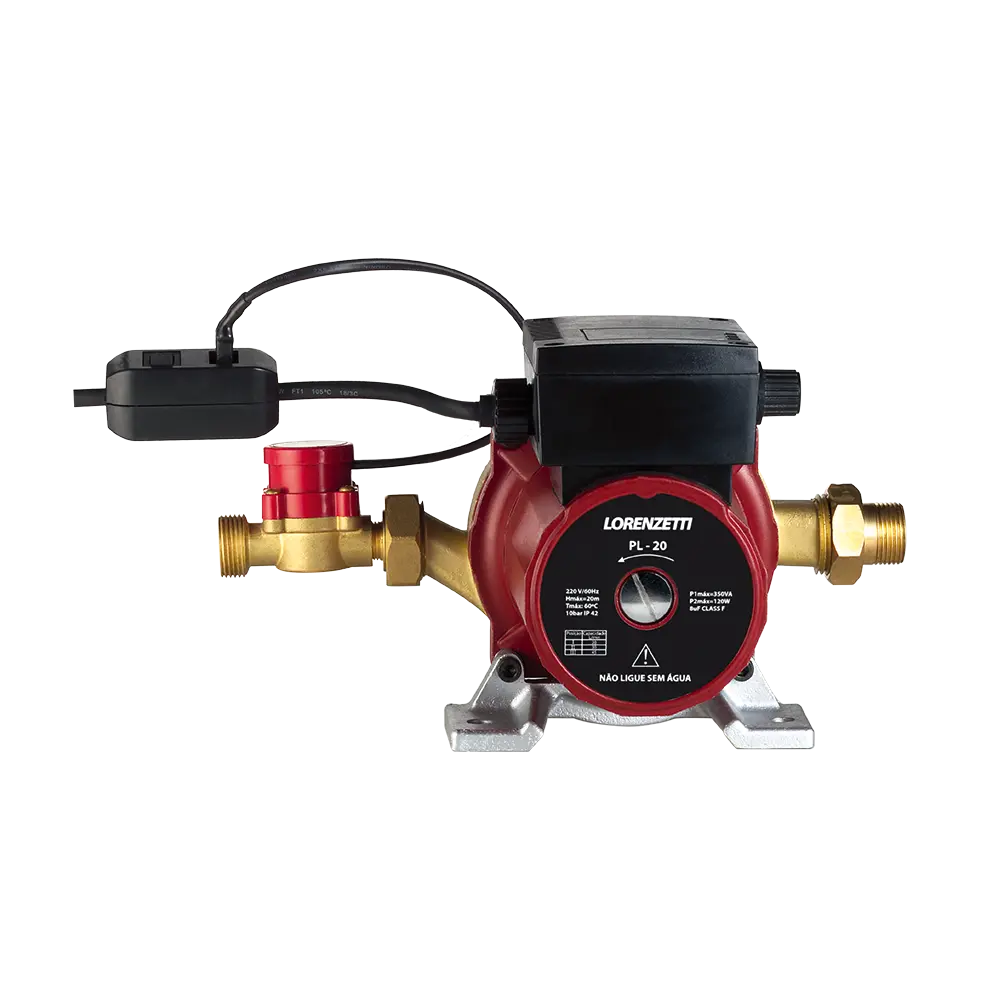 Foto real de Pressurizador de Agua Pl20 Lorenzetti 220V 350W
