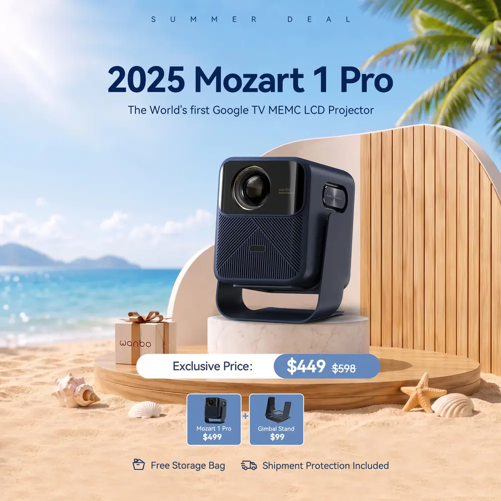Foto real de Wanbo Mozart 1 Pro